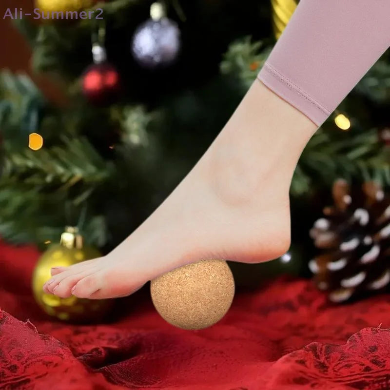 ArchWallk cork fascia massage ball