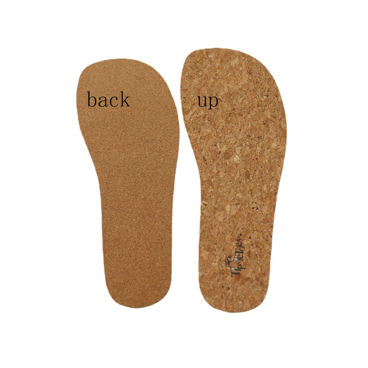 ArchWallk cork insoles - natural cork grain detail