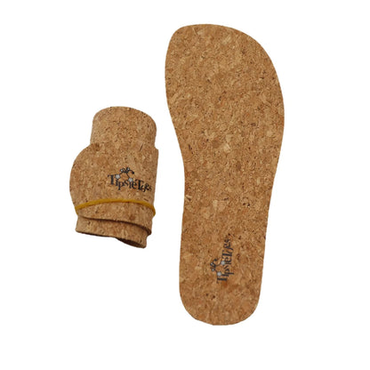 ArchWallk cork insoles - full pair, front view