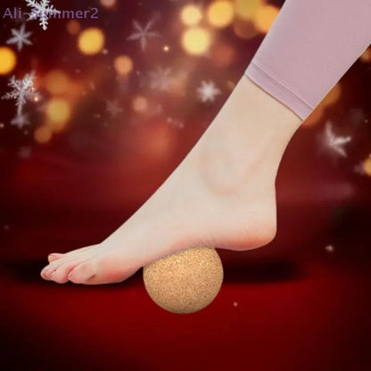ArchWallk cork massage ball - natural cork texture