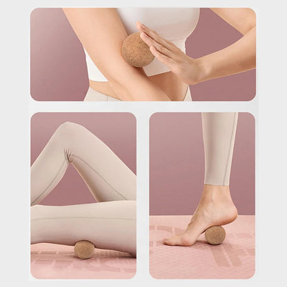 ArchWallk cork massage ball for sports recovery