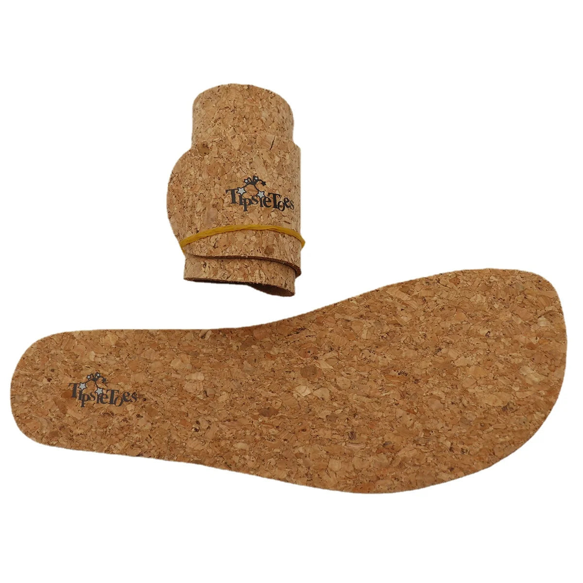 ArchWallk natural cork insoles - close-up of the cork texture