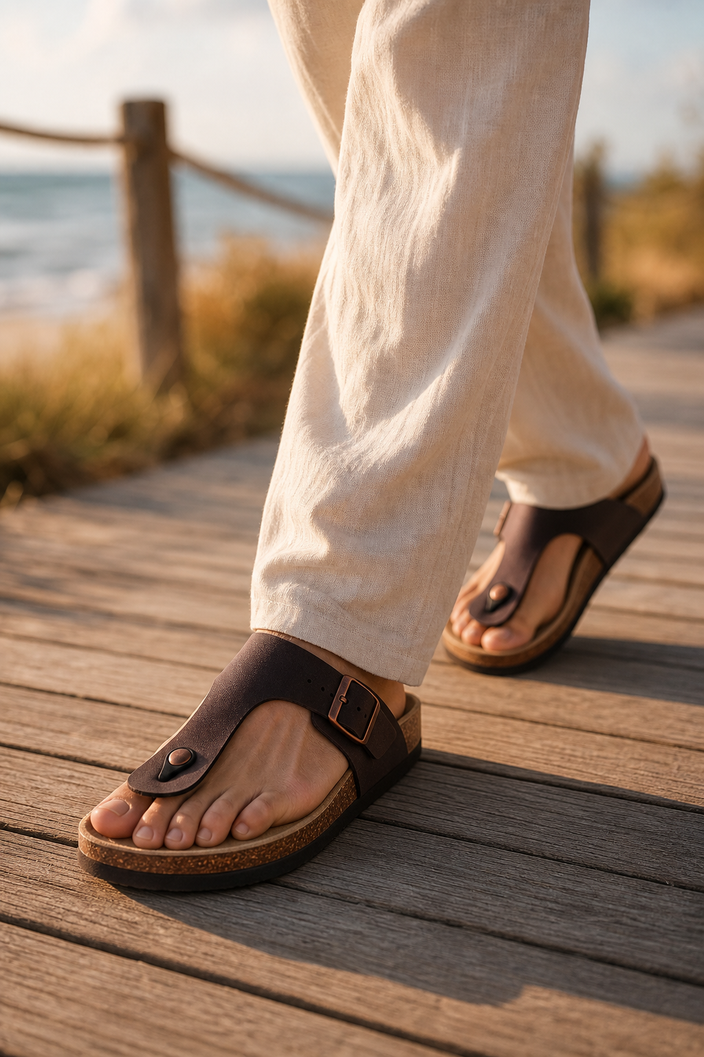 ArchWallk Cork Sandals for Women - lifestyle photo