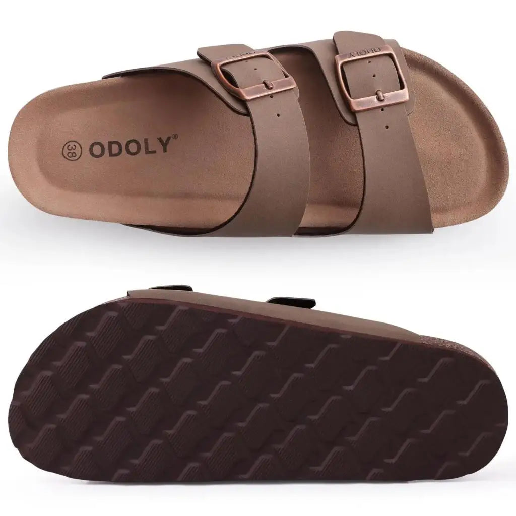 ArchWallk Cork Slippers Unisex Classic Suede - lifestyle photo