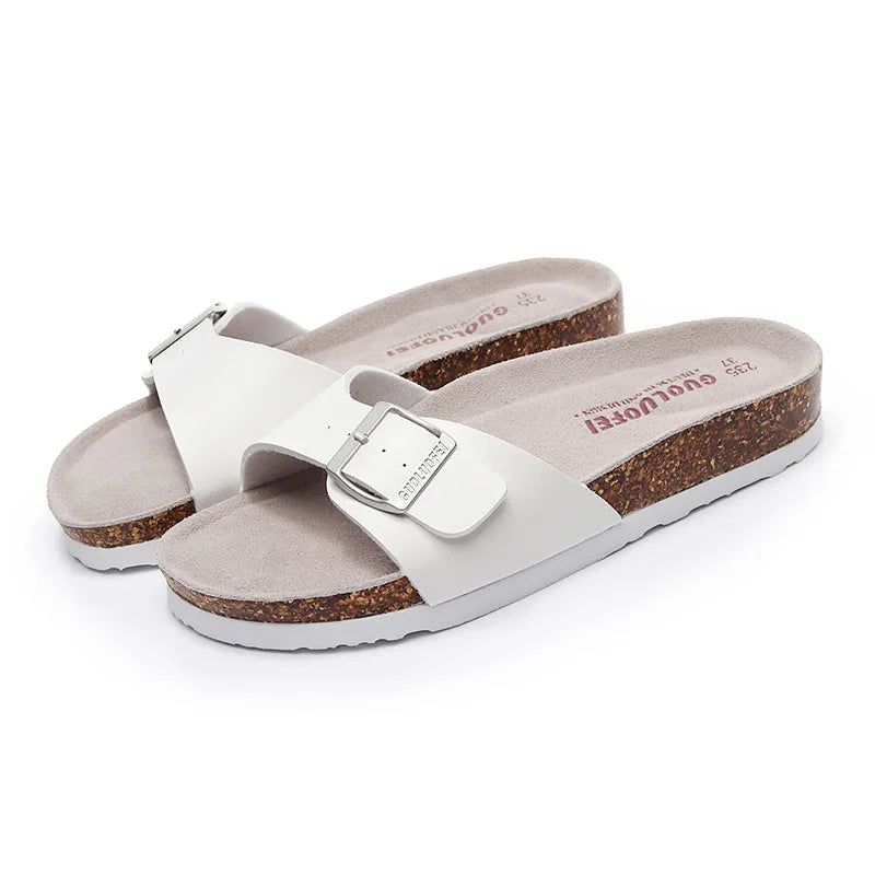ArchWallk Cork Beach Slippers - lifestyle photo